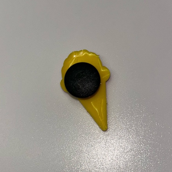 Ice Cream Cone Croc Charm - Picture 2 of 2